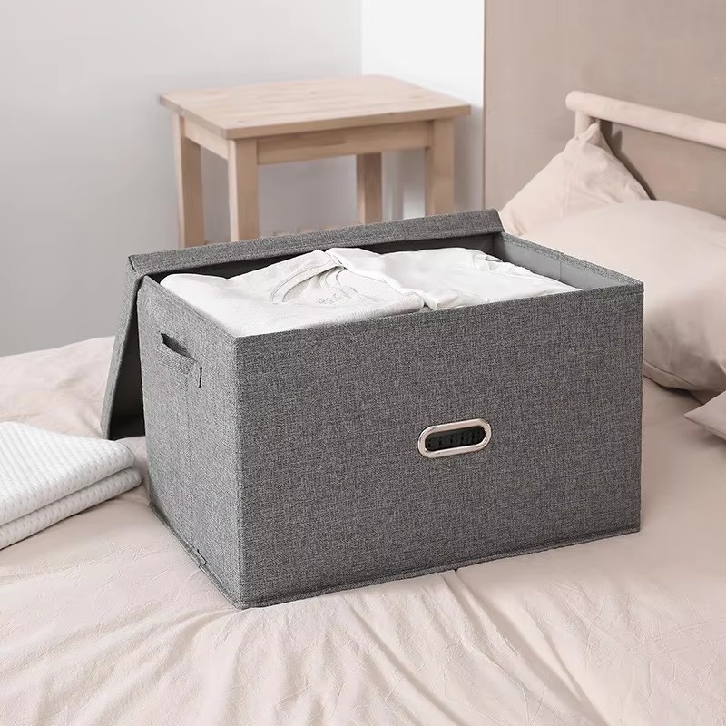 Sock Organizer Tray - 収納ボックス 折りたたみ式 布製 衣類 パンツ 下着