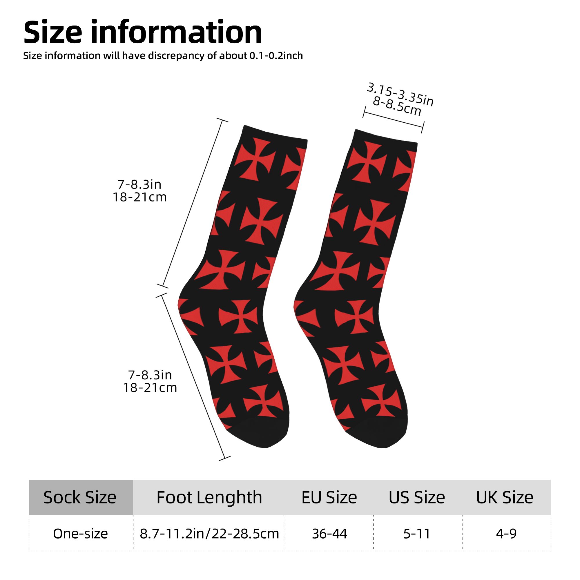 カスタムレッドテンプラーカロス騎士ドレスソックス男性用女性用 - Dress Sock Men のレビューと価格
