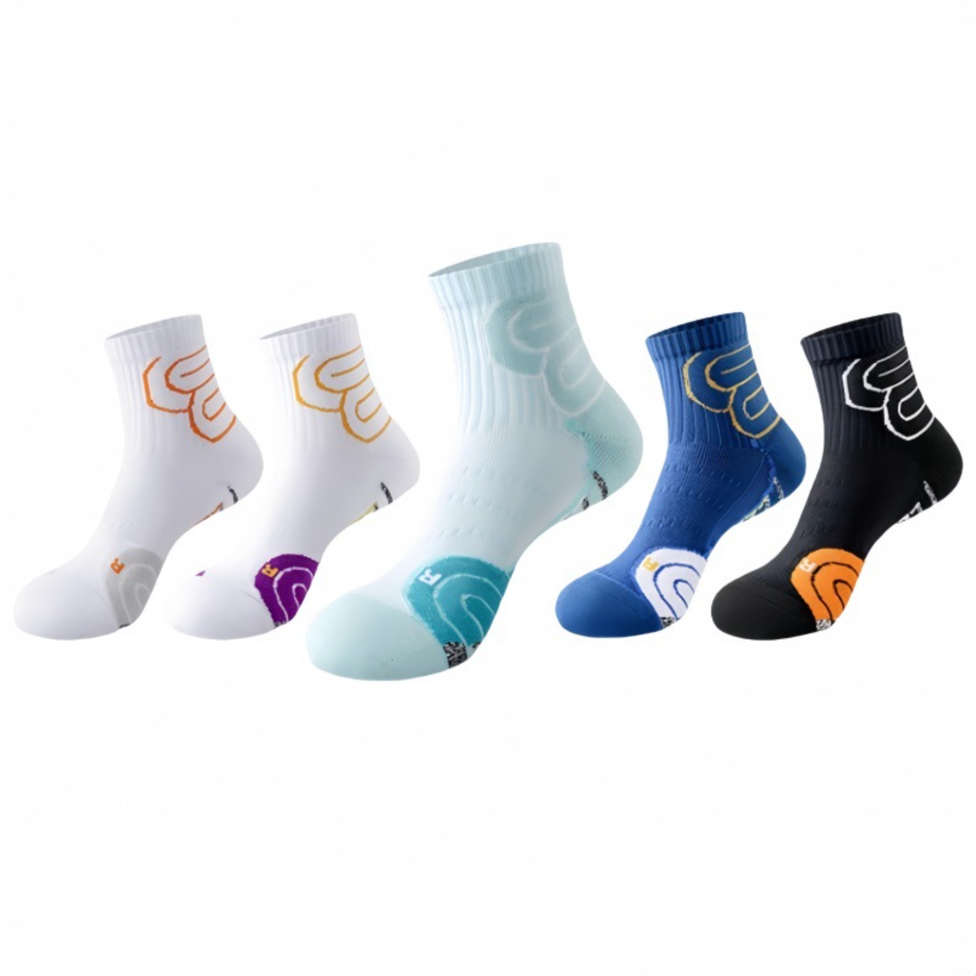 1/2 ペアメンズマラソンランニングソックス秋冬クッション性 - Athletic Sock Cushion のレビューと価格
