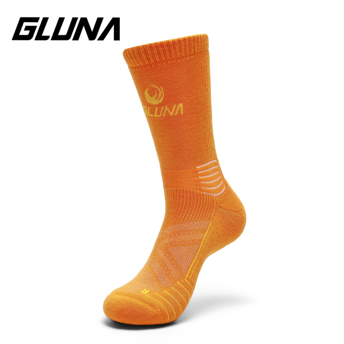 GLUNA スポーツソックス ハイキング ランニング用 吸湿 - Wool Hiking Sock のレビューと価格